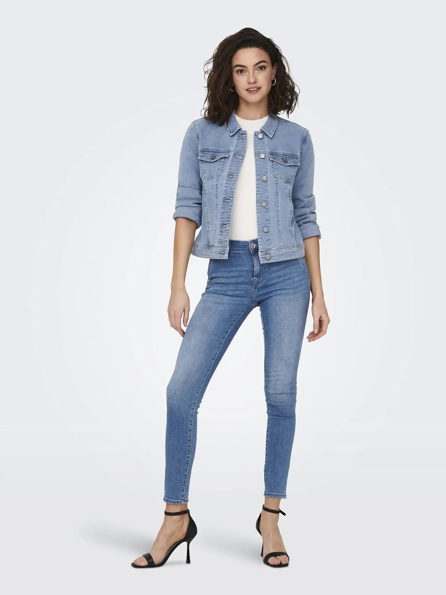 Γυναικείο τζάκετ τζιν ανοιχτό ONLWONDER DNM JACKET NOOS 15243147 | 15243147