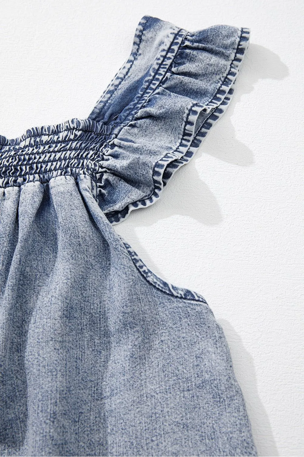 Abby Denim Top