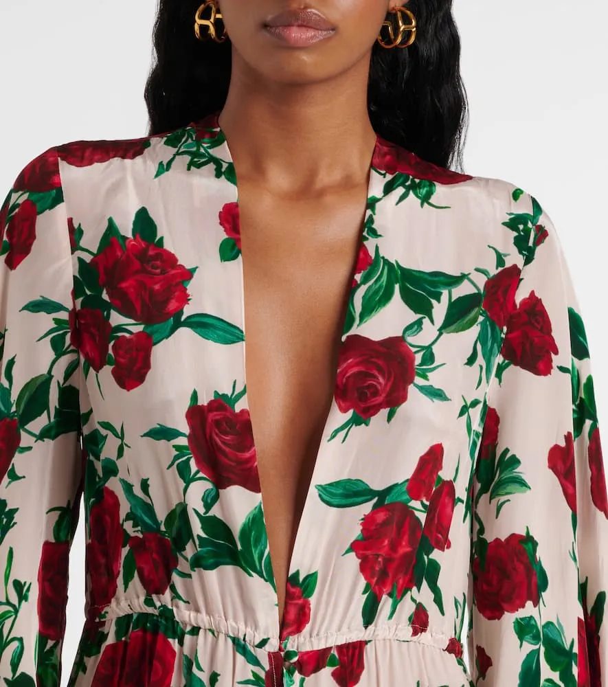 Alexandra Miro Chloe floral gown