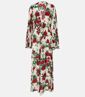 Alexandra Miro Chloe floral gown