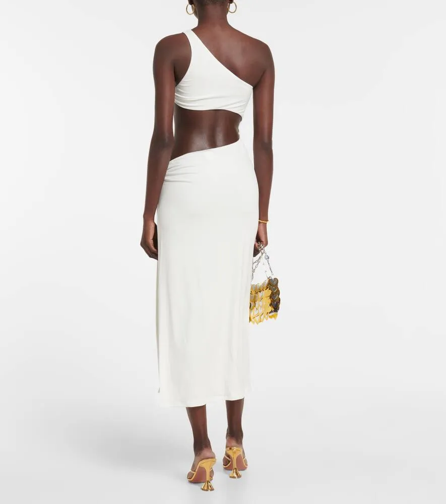 Bananhot Ariana cutout one-shoulder beach dress