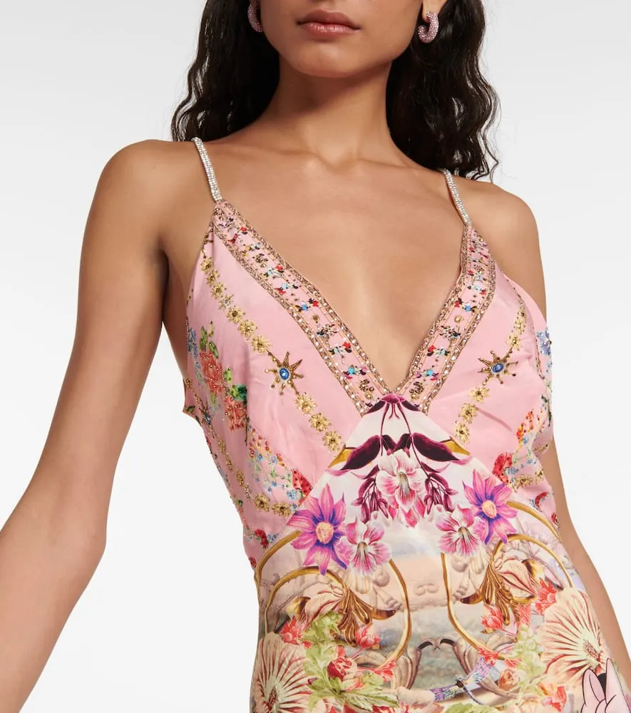 Camilla x Disney√Ç¬Æ Minnie Mouse Magic silk maxi dress