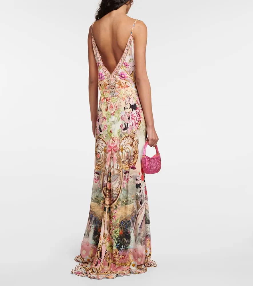 Camilla x Disney√Ç¬Æ Minnie Mouse Magic silk maxi dress