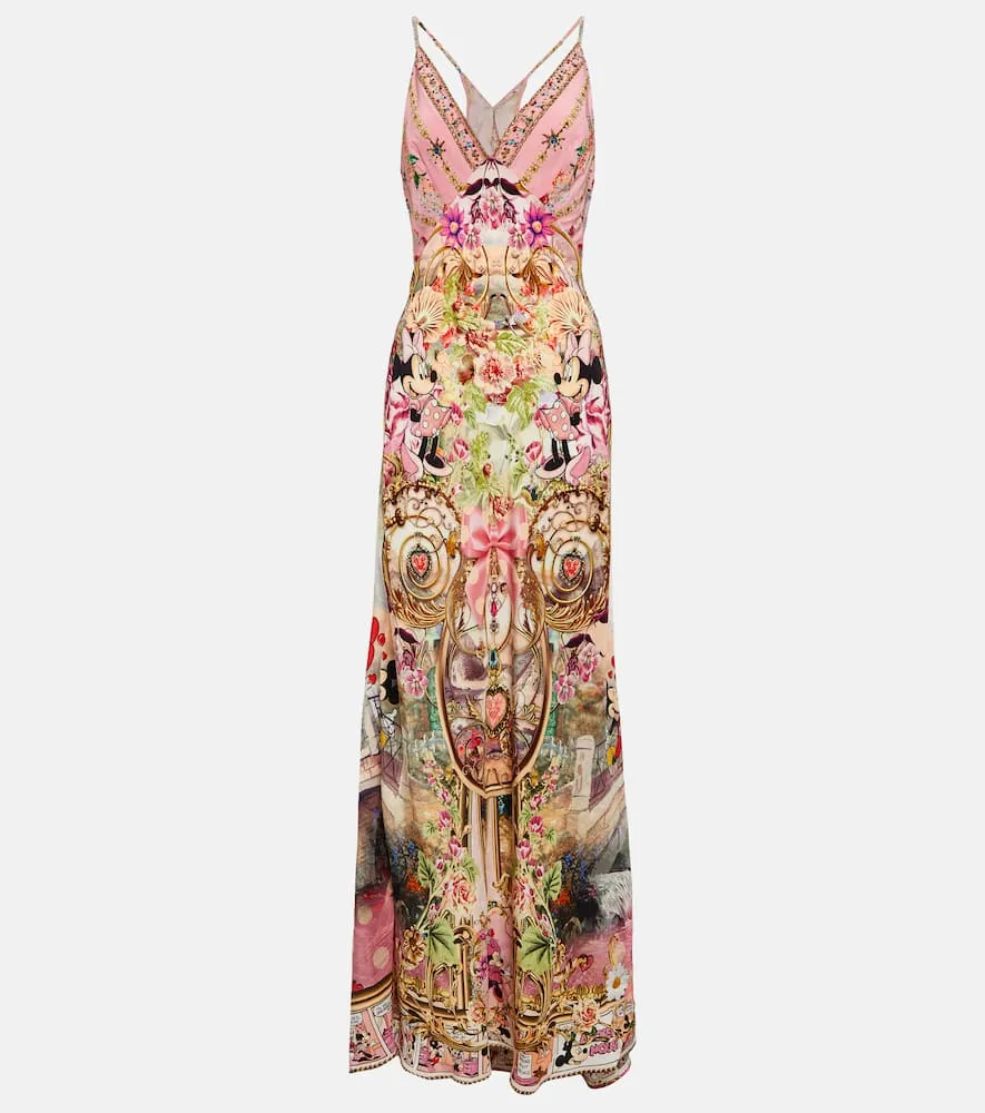 Camilla x Disney√Ç¬Æ Minnie Mouse Magic silk maxi dress