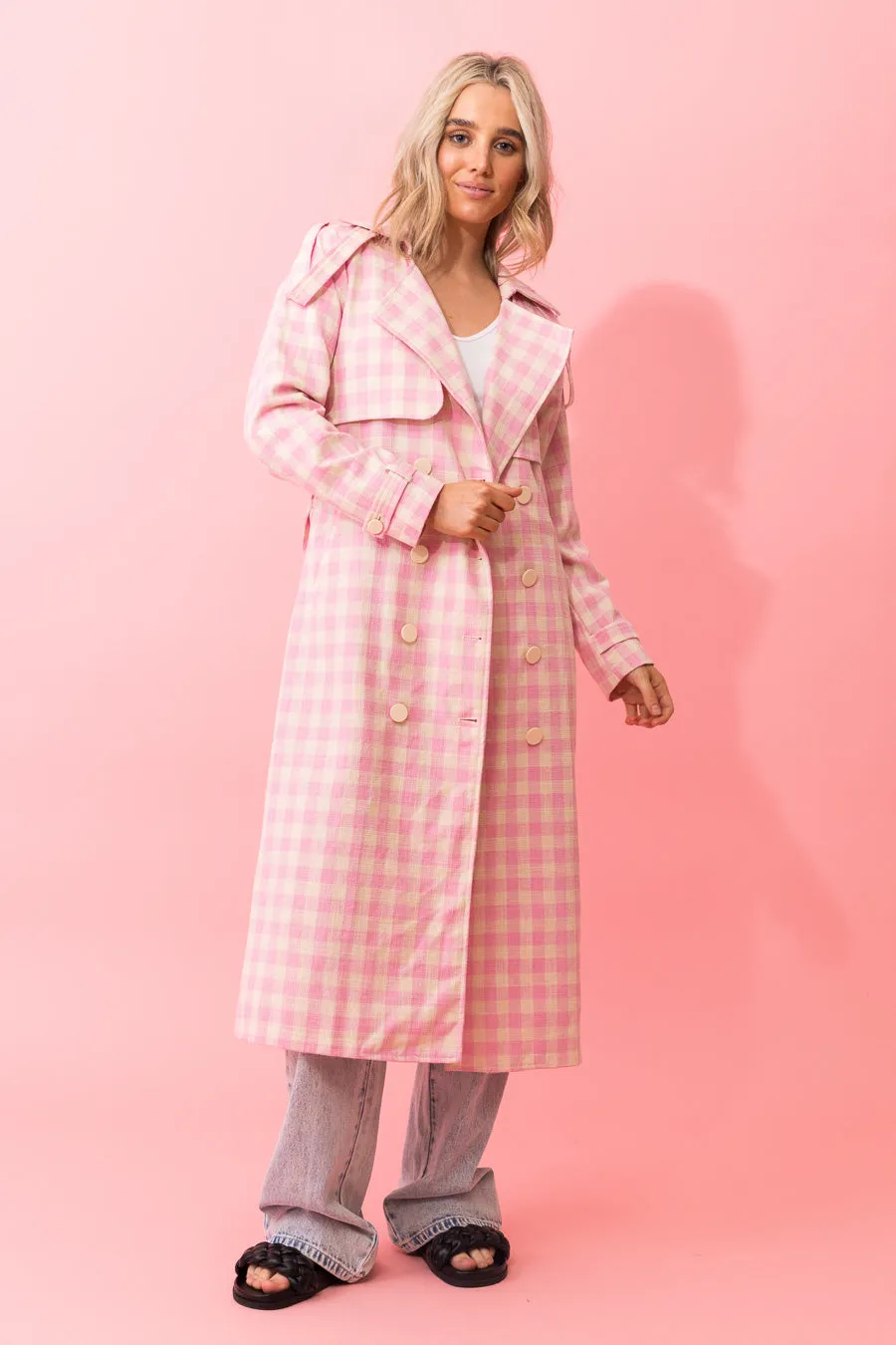 Charlo Jazzy Trench Coat