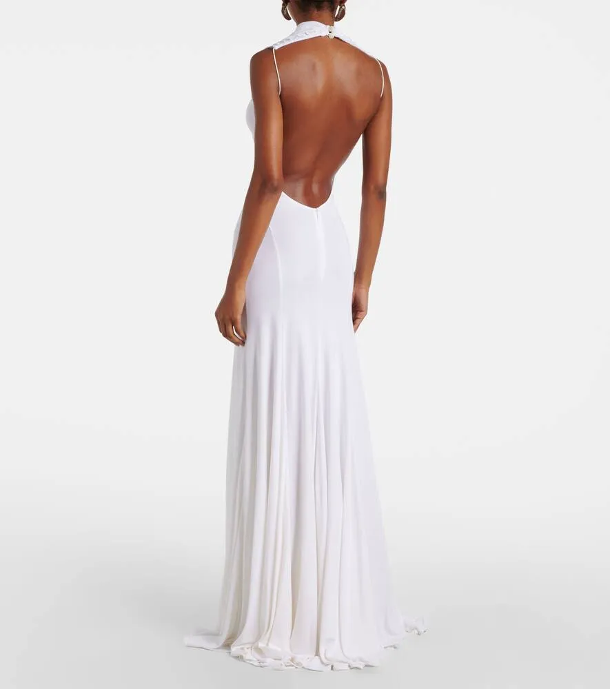 Christopher Esber Maico jersey gown