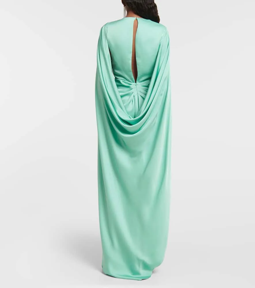 Costarellos Simone satin gown