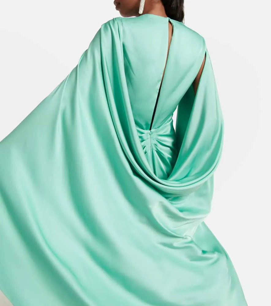 Costarellos Simone satin gown