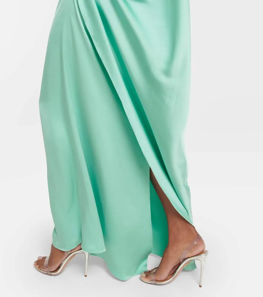 Costarellos Simone satin gown