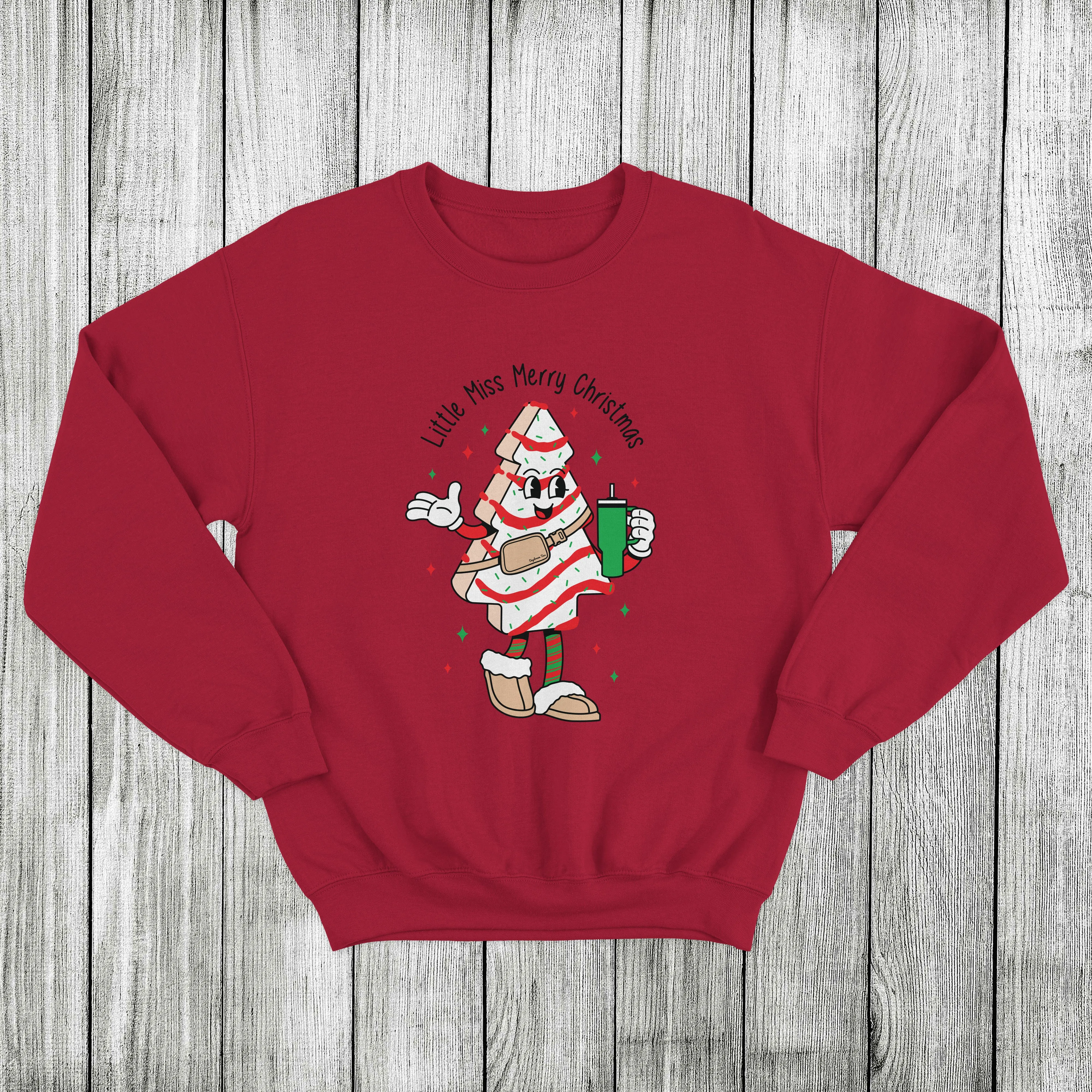 Daydream Tees Little Miss Merry Christmas
