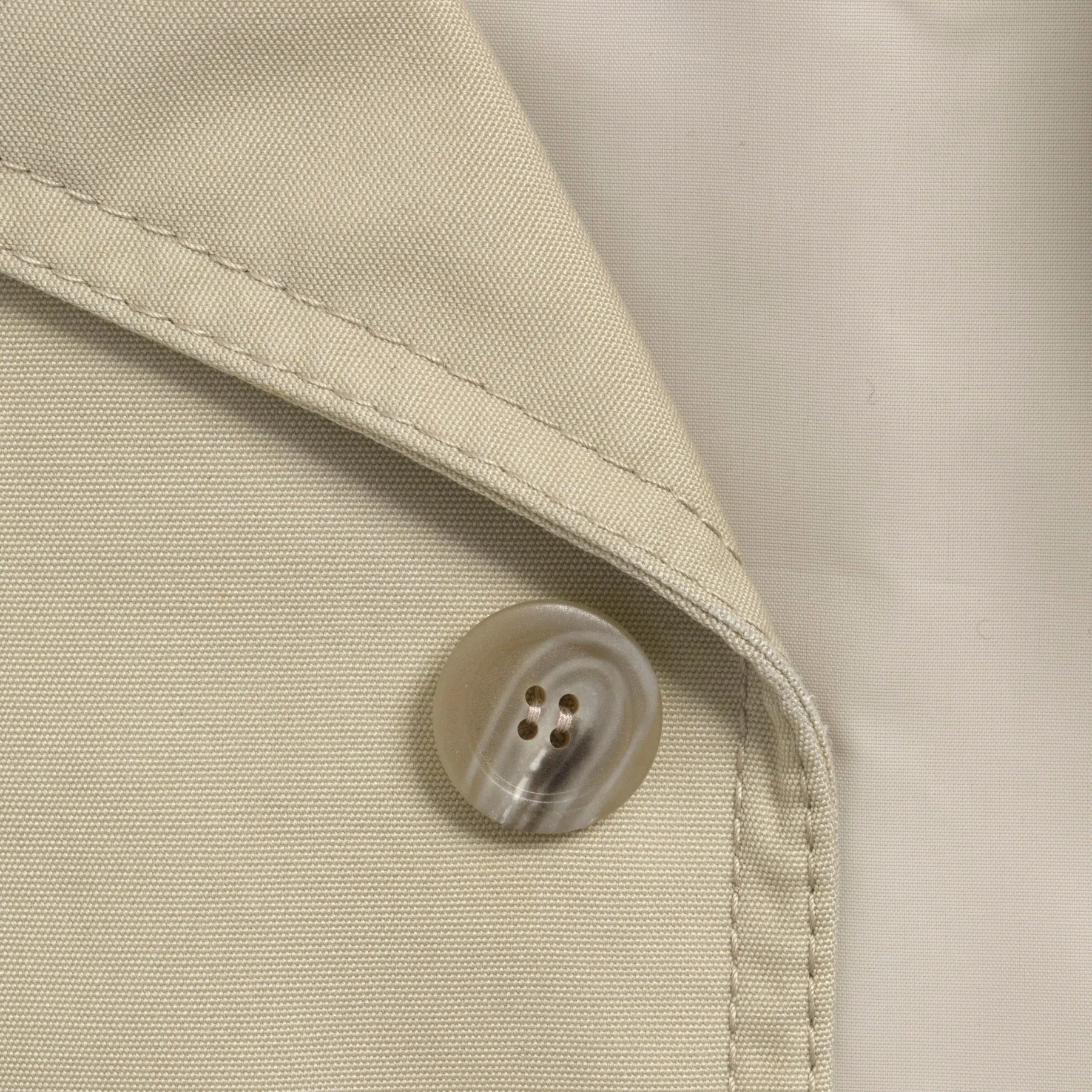 Diolen Canvas Weave Napoleon Trench Coat