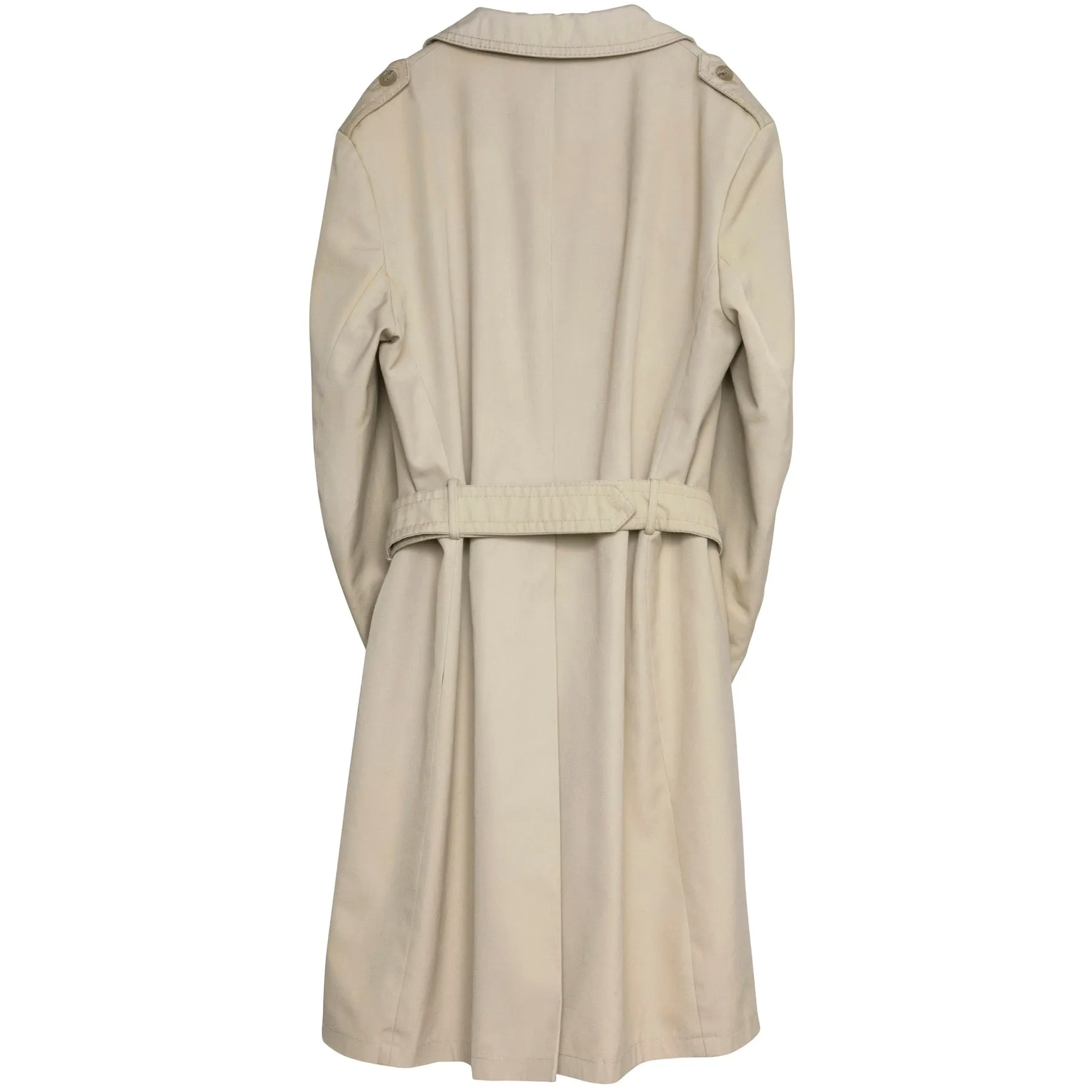 Diolen Canvas Weave Napoleon Trench Coat