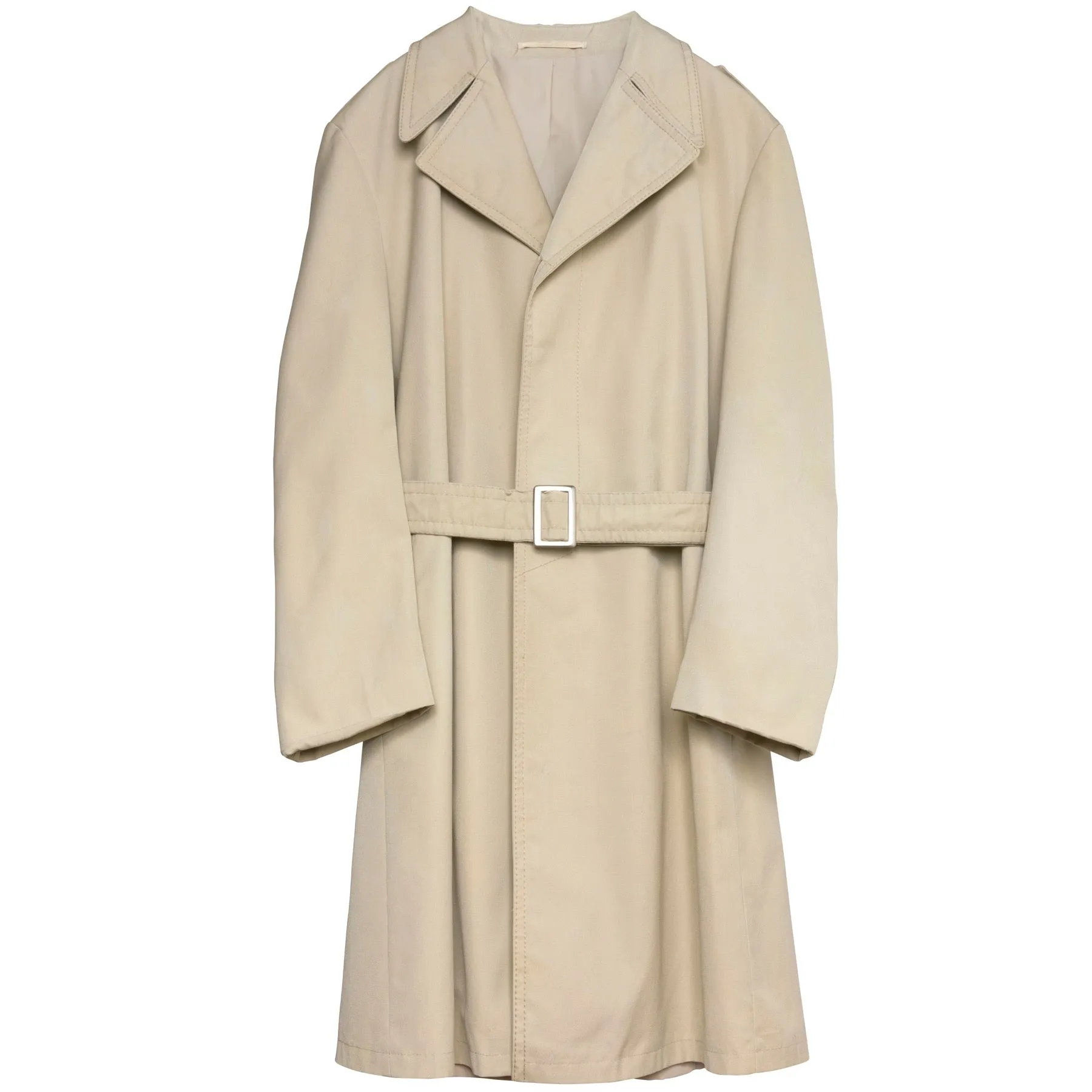Diolen Canvas Weave Napoleon Trench Coat