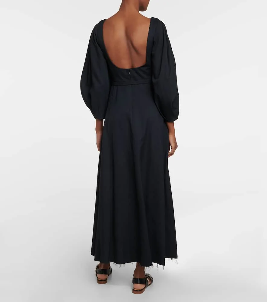 Gabriela Hearst Mena silk midi dress