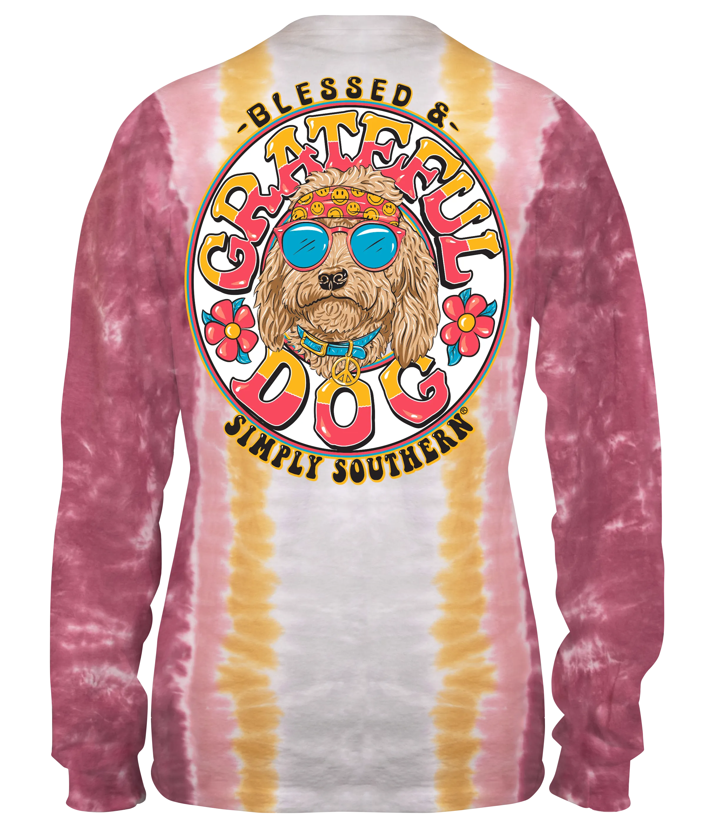 'Grateful Dog' Long Sleeve Tee by Simply Southern