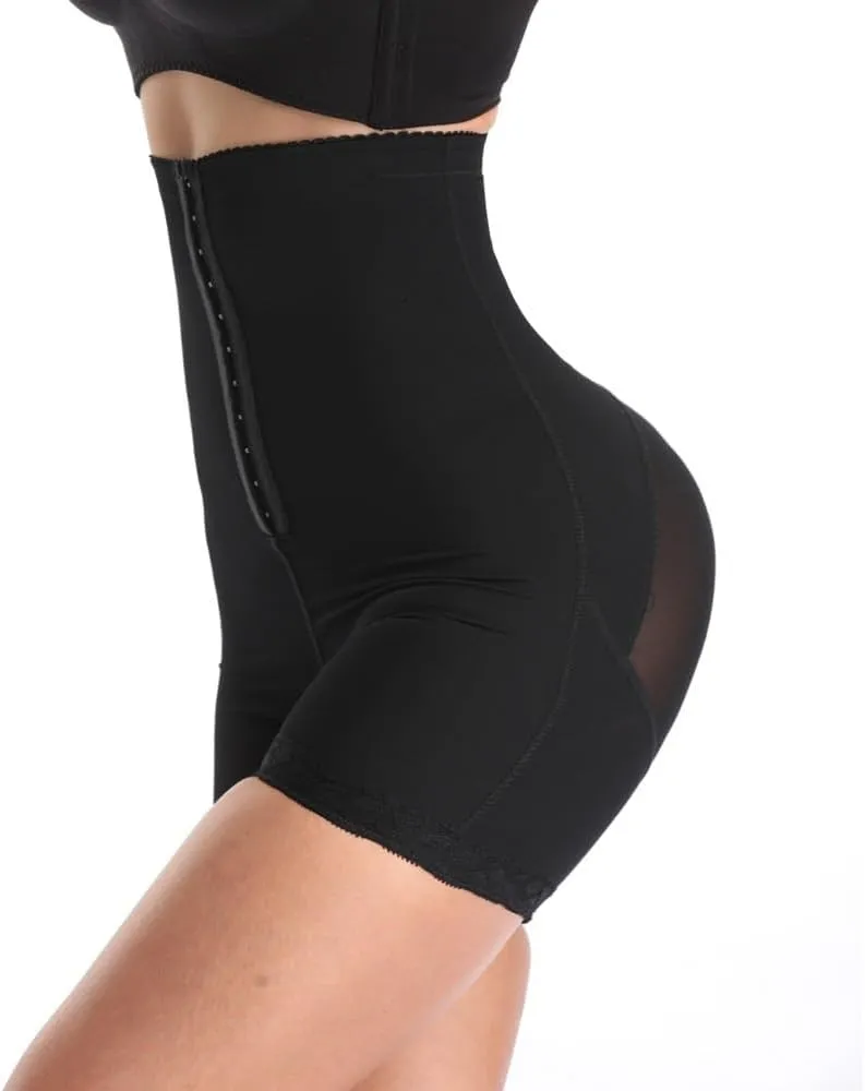 High Waisted Tummy Control Shapewear Shorts A8144
