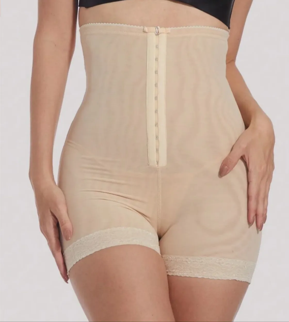 High Waisted Tummy Control Shapewear Shorts A8144