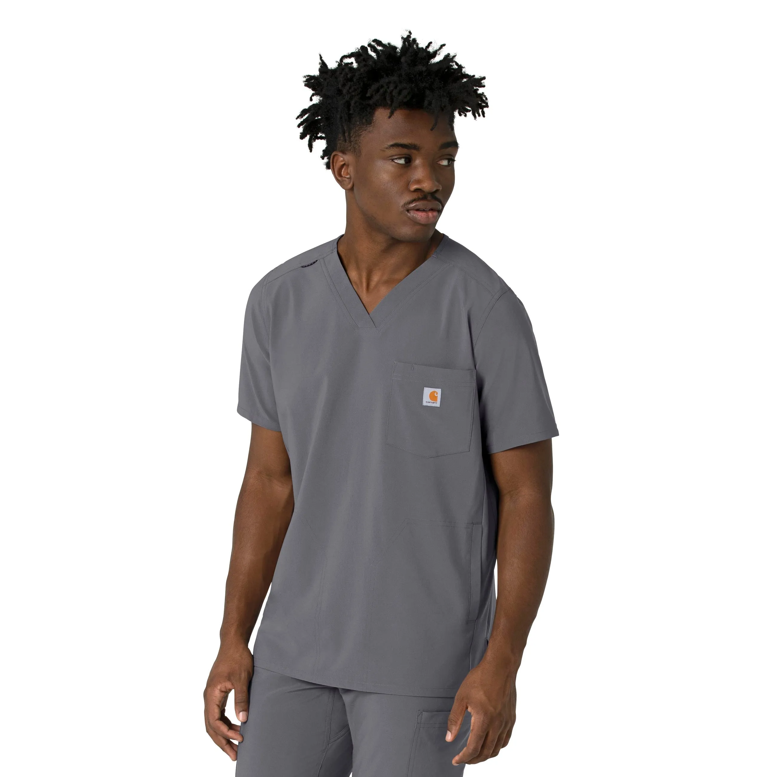 Men's V-Neck Scrub Top