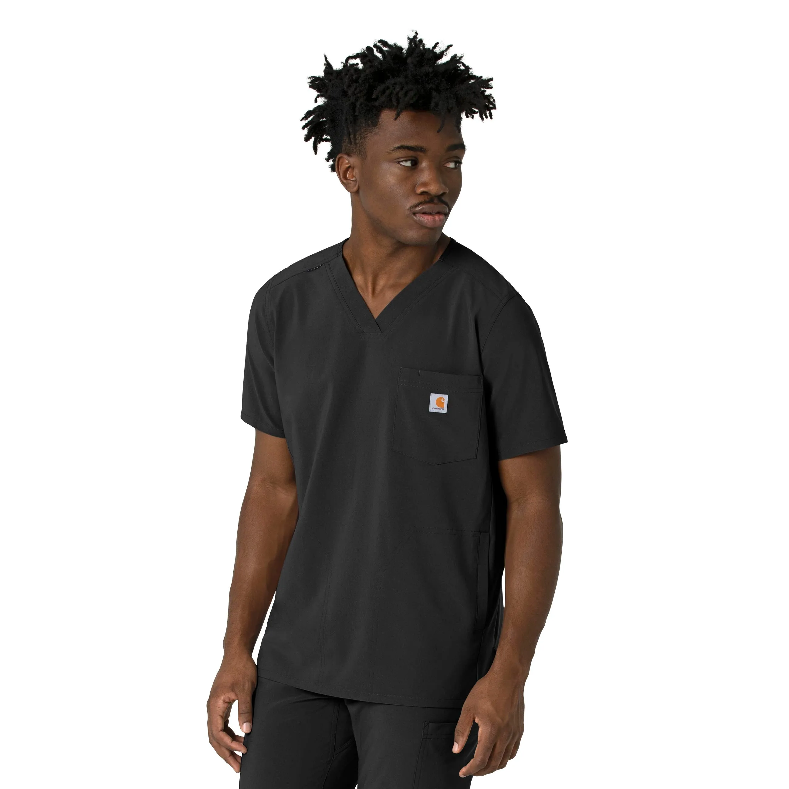 Men's V-Neck Scrub Top