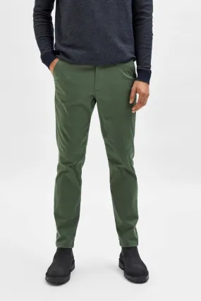 Miles Flex Chino Pants - Bronze Grønn (økologisk bomull)