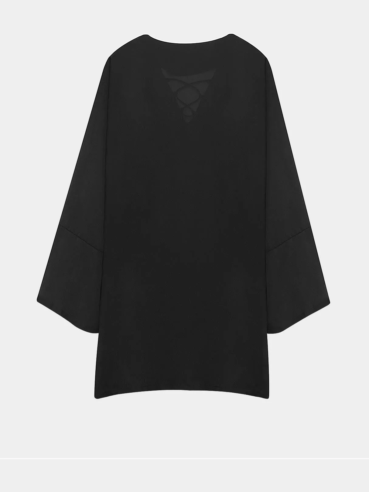 OEM ODM V-Neck Black Plus Size Tops