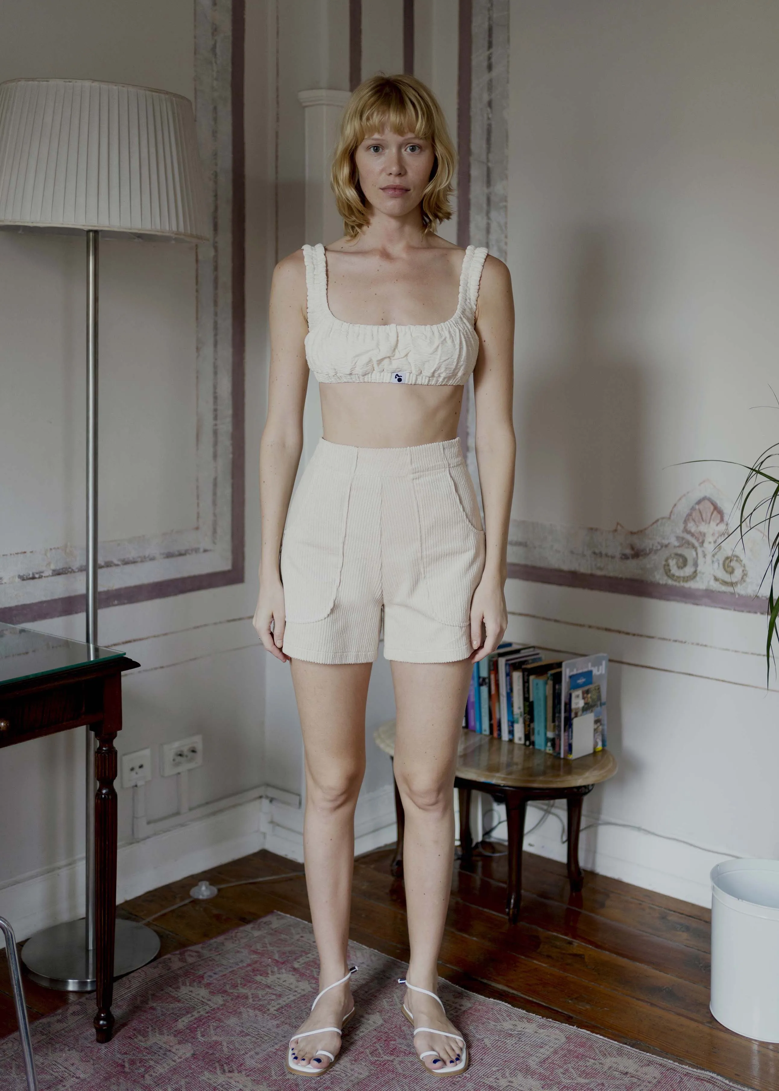 Polly Shorts - CREAM