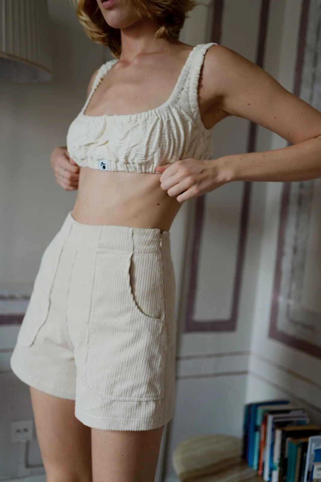 Polly Shorts - CREAM