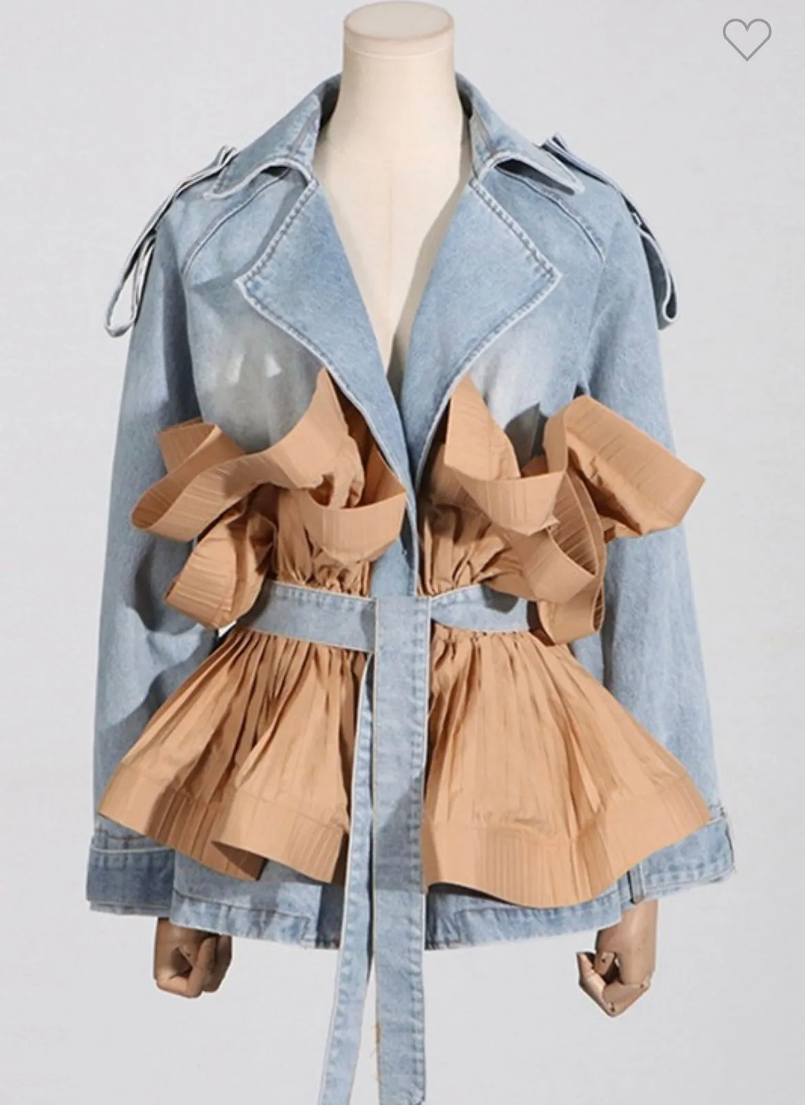 Portia played in denim