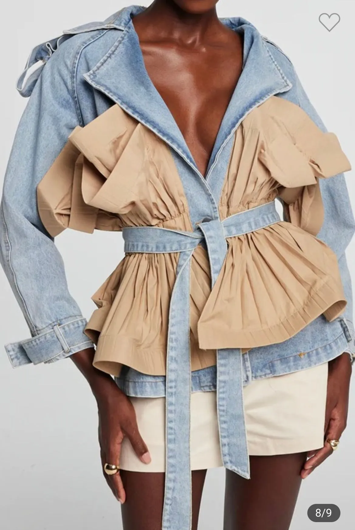 Portia played in denim