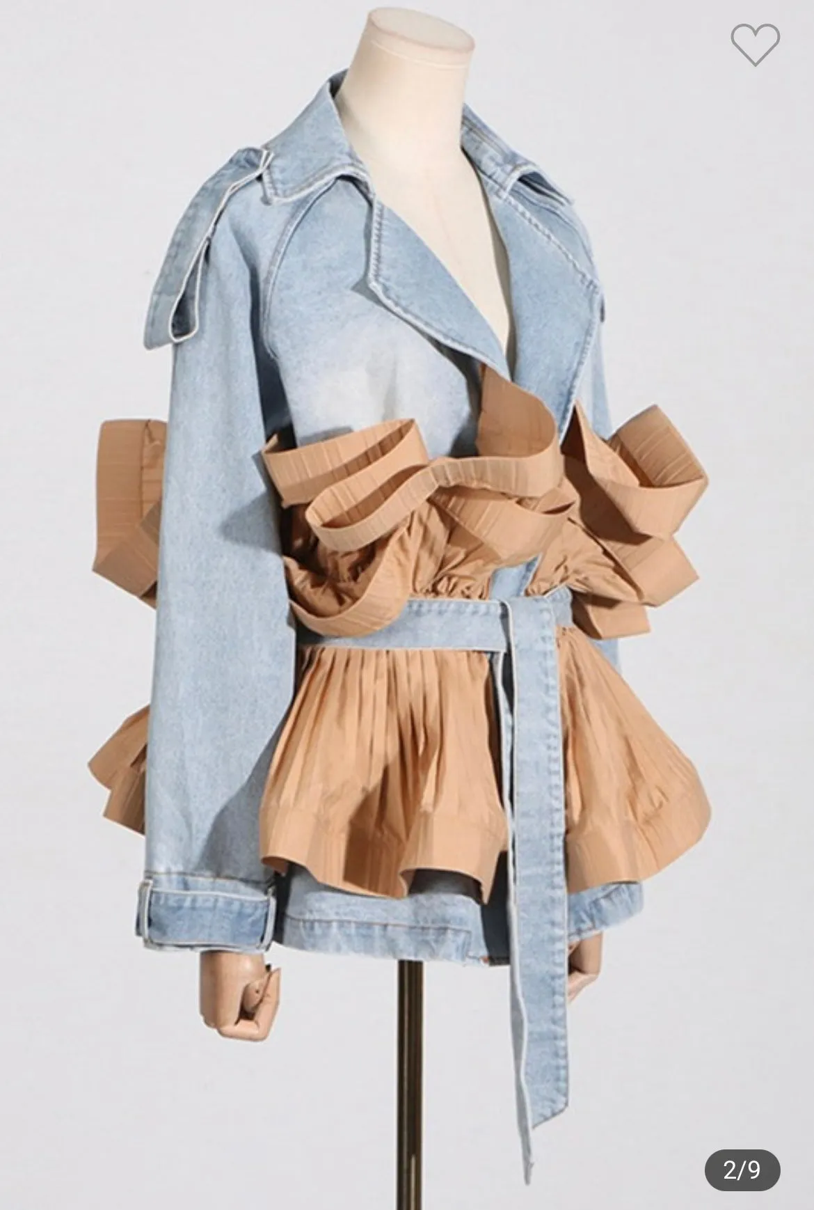 Portia played in denim