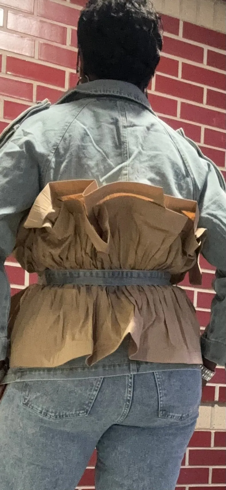 Portia played in denim