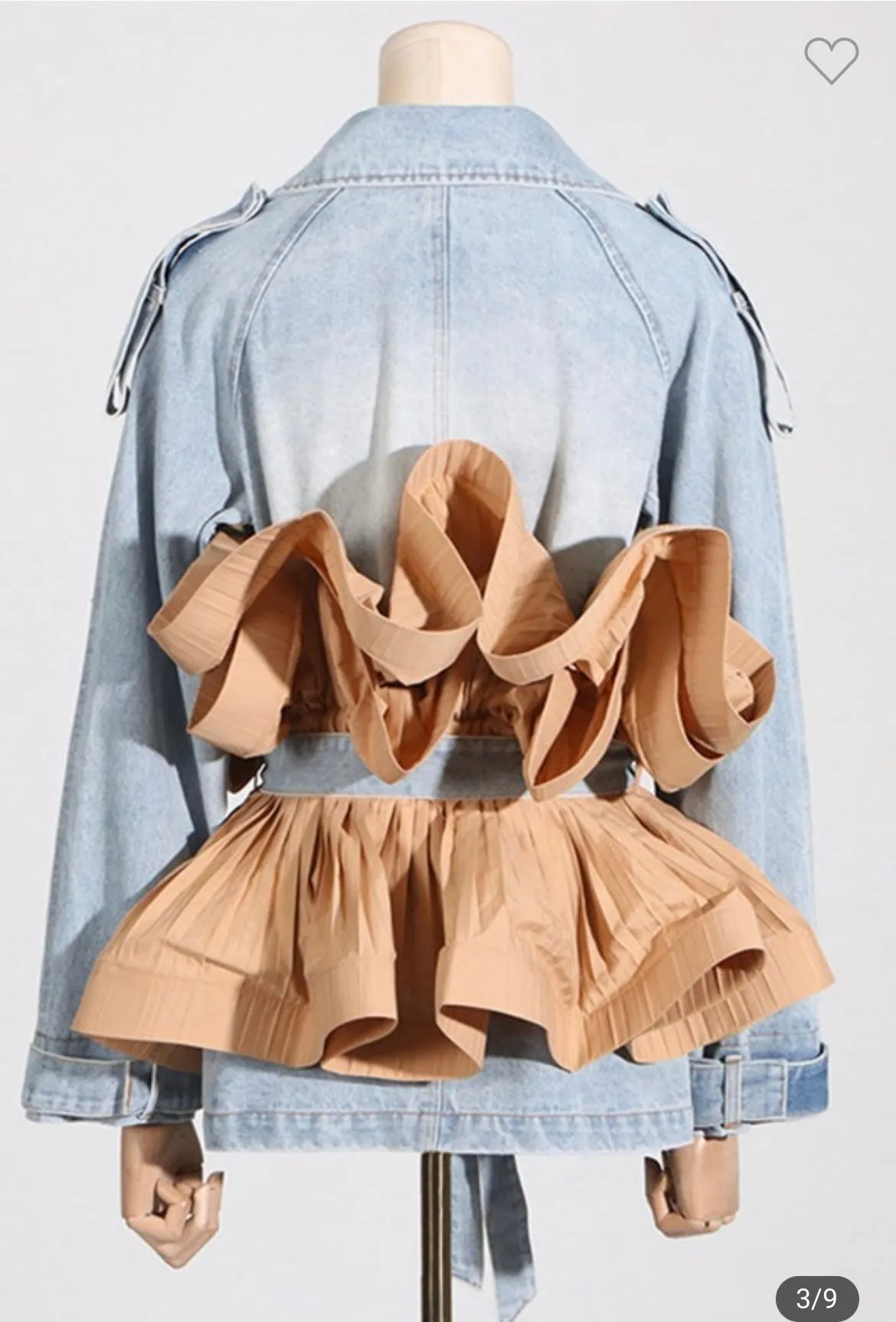 Portia played in denim