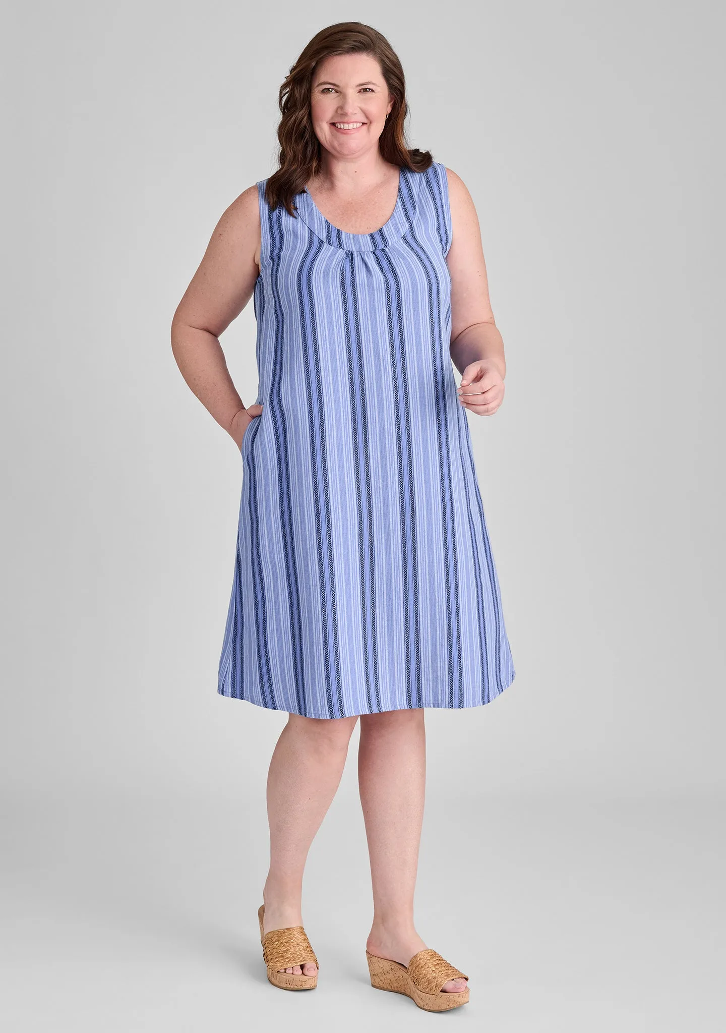 Tao Dress - Linen Shift Dress